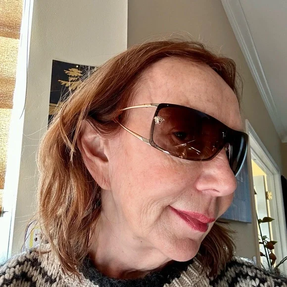 Versace Brown and Black Sunglasses - Picture 7 of 7